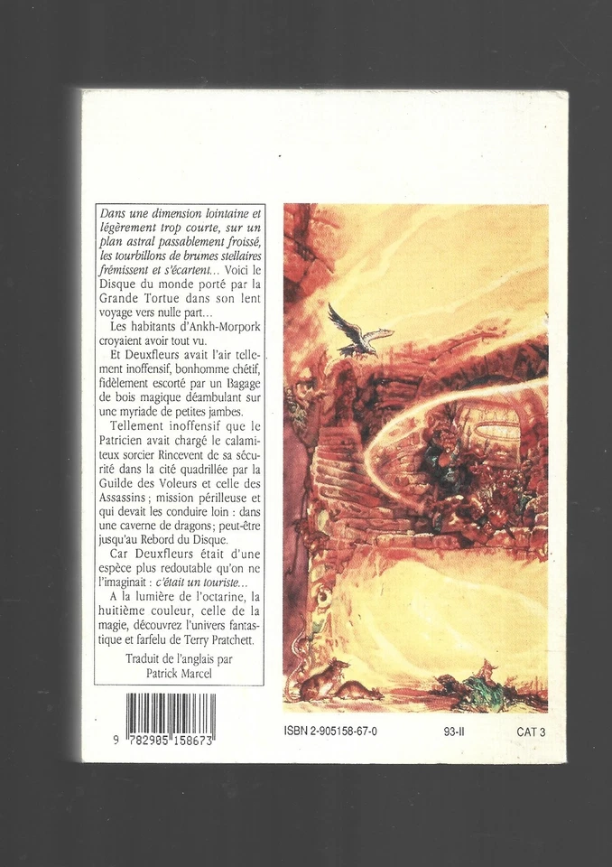 Terry Pratchett Les annales du disque monde La huitième couleur - Photo 2/2