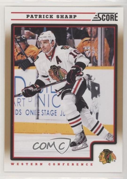 2012-13 Score Gold Rush Patrick Sharp #117 0y3