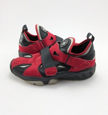 Mens Nike Air Trainer Huarache 94 Red Black Running Shoes 554991-001 Size 10.5