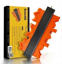 10' contour gauge profile ruler duplicator shape flooring tile tool with lock