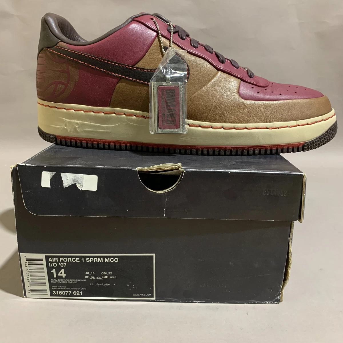 Las mejores ofertas en Nike Air Force 1 Supreme I/O Red | eBay