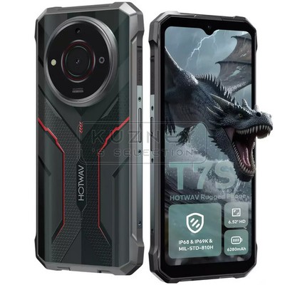 HOTWAV T7S  4G Outdoor Smartphone 8GB+128GB 6.52 Zoll Handy Ohne Vertrag GPS