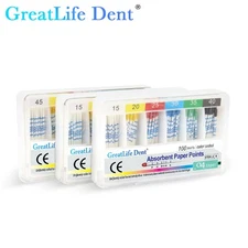 10box DENTAL ENDO ABSORBENT PAPER POINTS TAPER W/SCALE 02/04/06 #15-80 GreatLife