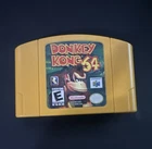 Nintendo Donkey Kong 64 Gold Cartridge N64, Tested Working