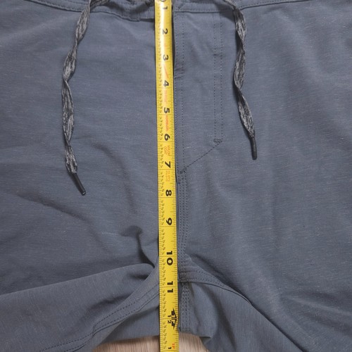 Pantaloncini da tavola Roark The Chiller uomo 32 blu outdoor spiaggia casual 7" cuciture interne - Foto 12 di 14