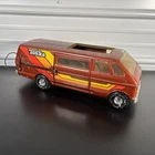 Vintage 1970's Mighty Tonka Custom Van #3980 19'' LONG Original Sliding door