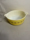 Vintage PYREX #472 Town & Country 1-1/2 Pt. Yellow Casserole Baking Dish No Lid