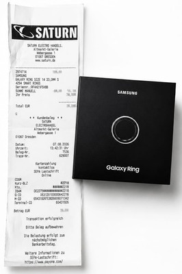 Samsung Galaxy Ring   Titanium Silver   Größe 14 - neu OVP