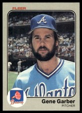 1983 Fleer #136 Gene Garber