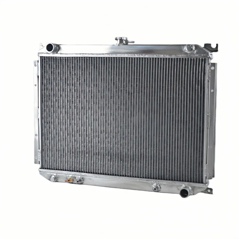 Radiador de aluminio para Nissan Máxima GL GXE SE 6Cy 3,0 L automático 1985-1988 1986 1987 Foto 3 de 4