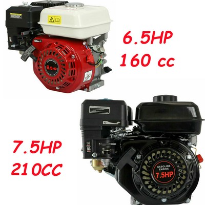 4 Stroke 6.5HP Gas Engine Air Cooled For Honda GX160 OHV Pull Start