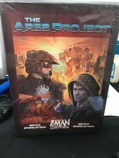 The Ares Project Z-Man board game Engelstein Cards Dice up to 4 players NEW! I12