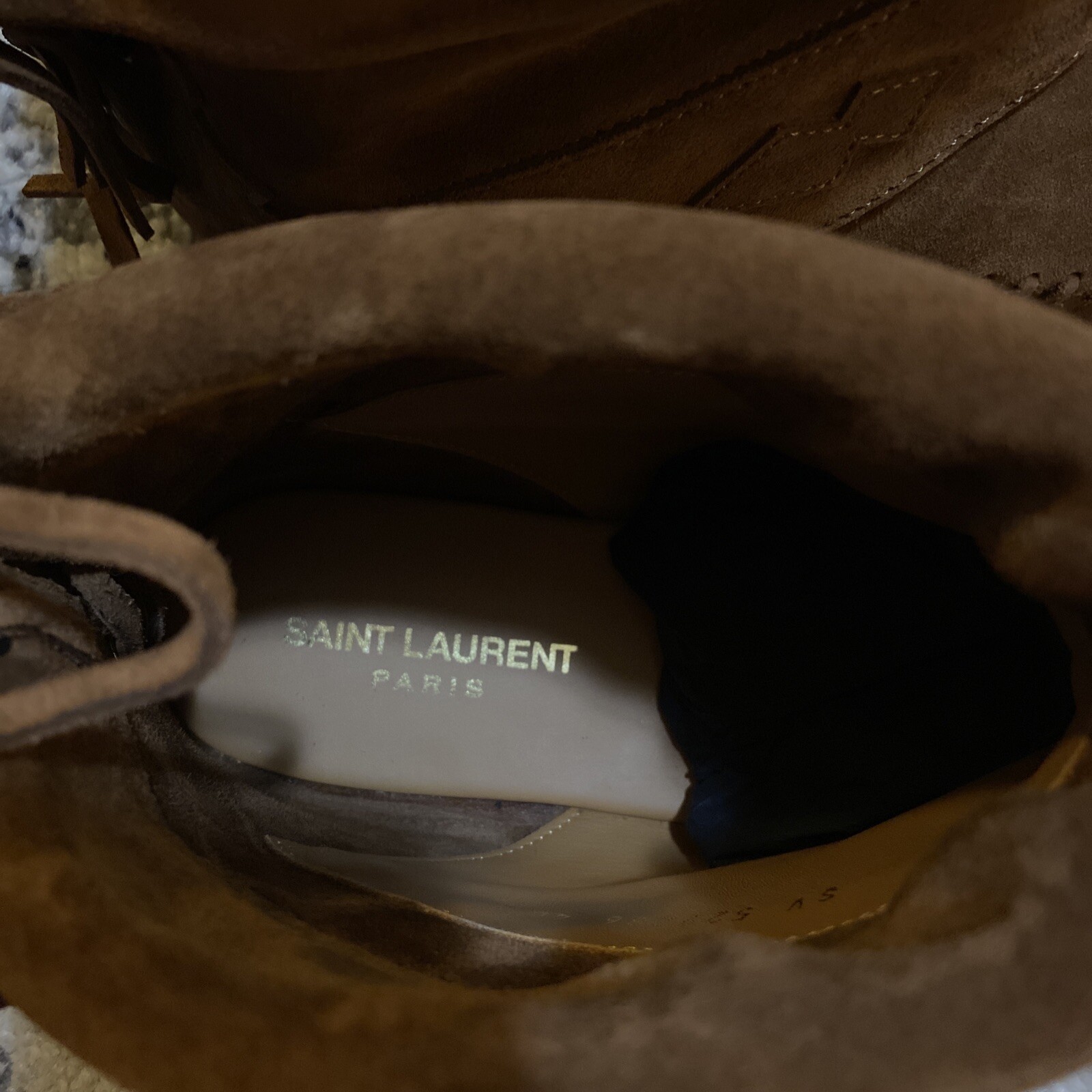 Stivaletto Saint Laurent Nino Frange taglia 40