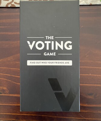 Voting Game, Up To 10 Players, Nm Condition, Played Once | eBay Australia