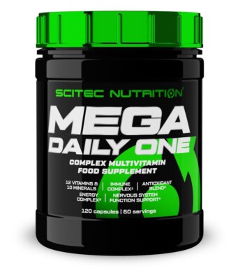Scitec Mega Daily One Plus - 120 Kapseln - Vitamine & Mineralien Caps