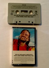 COUNTRY WILLIE NELSON GREATEST HITS CASSETTE TAPE 1981 EXCELLENT