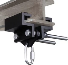 I Beam Clamp Heavy Bag Mount,Heavy Duty Steel I Beam Hanger,Punching Bag Hanger