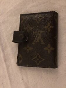 Vintage Louis Vuitton Wallet Billfold snap closure case Card Holder Made In USA | eBay