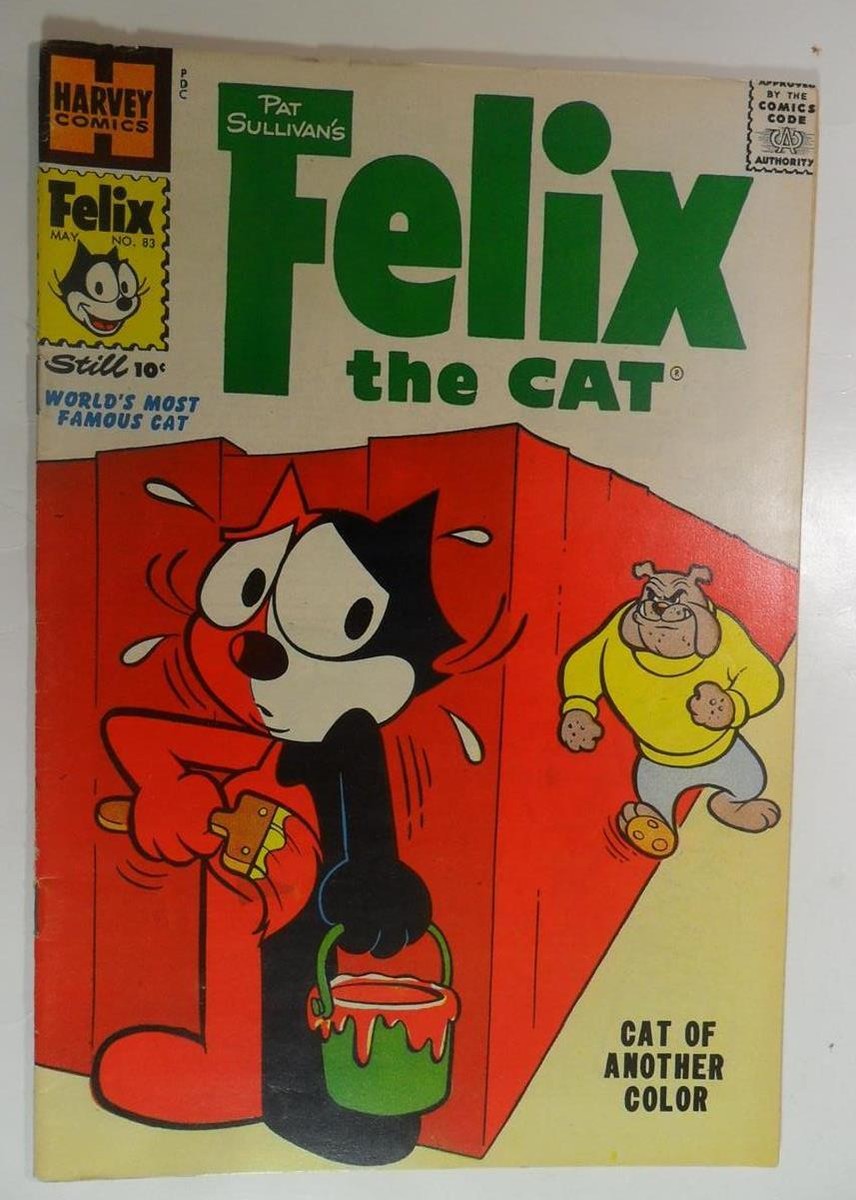 アメコミ Felix the cat FELIX THE CAT #83 MAY 1957 HARVEY COMICS BULLDOG COVER FINE 6.0 | eBay