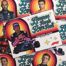 2022 Topps Flagship Kevin Magnussen Bounce Rock Race Roll Base No Km