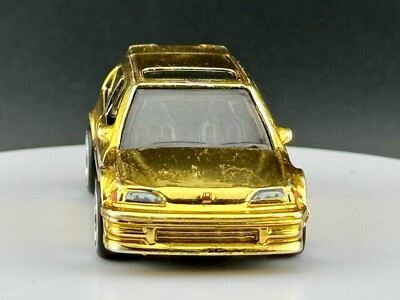 Hot Wheels Bespoke Factory Prototype -Rare- Real Riders - Gold
