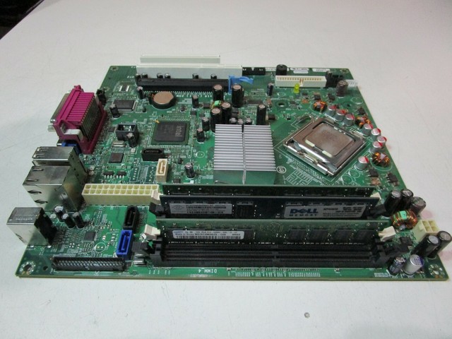 Dell Optiplex 755 Motherboard Dr845 With Core 2 Duo E8200 Cpu For Sale Online Ebay