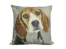 Beagle Cushions 45x45cm Cover Only/Filled Cushion Dog Lovers Gift Sofa Pillow