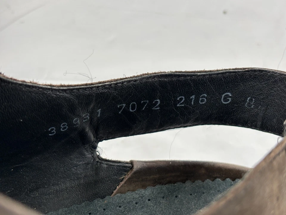 SANDALIAS DUREA GREENWAY CUERO Mujer Talla 8 Marrón Foto 3 de 4