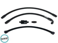 DevSport B/D-Series Tucked Fuel Line & Return Kit (92-00 Civic EG EK B16 B18 D16
