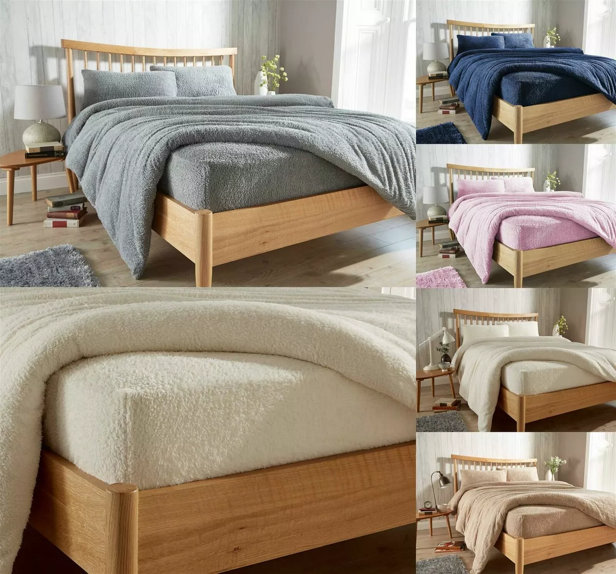 Double teddy online fitted sheet