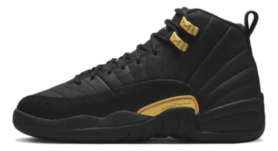 black and yellow 12s size 5.5