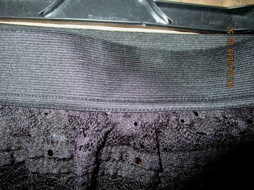 SO black ruffled lace skort with sequins....lined size 12 girls, NEW - Picture 10 of 11