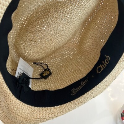 CHLOE X BORSALINO STRAW HAT Size M NWT CHLOE x Borsalino embellished straw hat | eBay main image 2