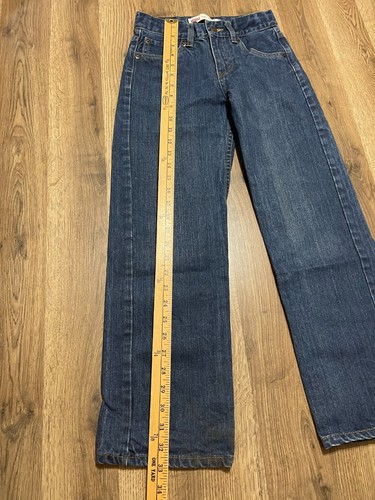 Levi's 550 Jeans, Boy's Size 12 Slim, Blue, Denim, Relaxed, Fit, Pockets - Picture 6 of 12
