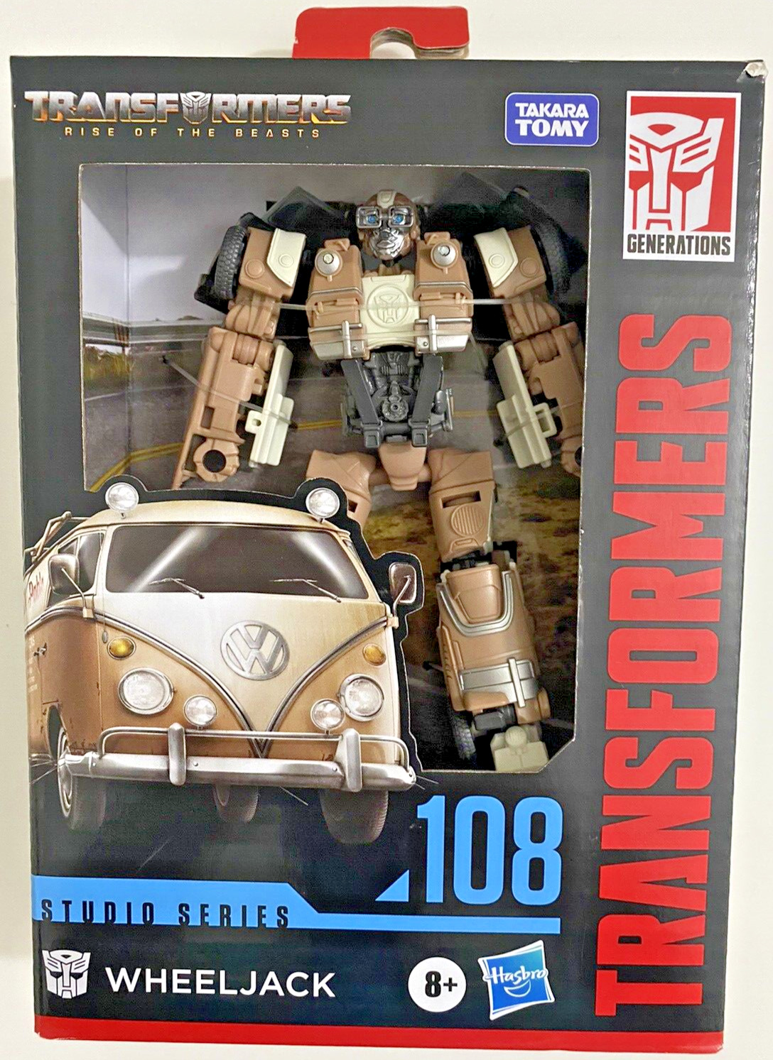 Transformers Rise Of The Beasts Wheeljack Studio Series 108 Deluxe Class
