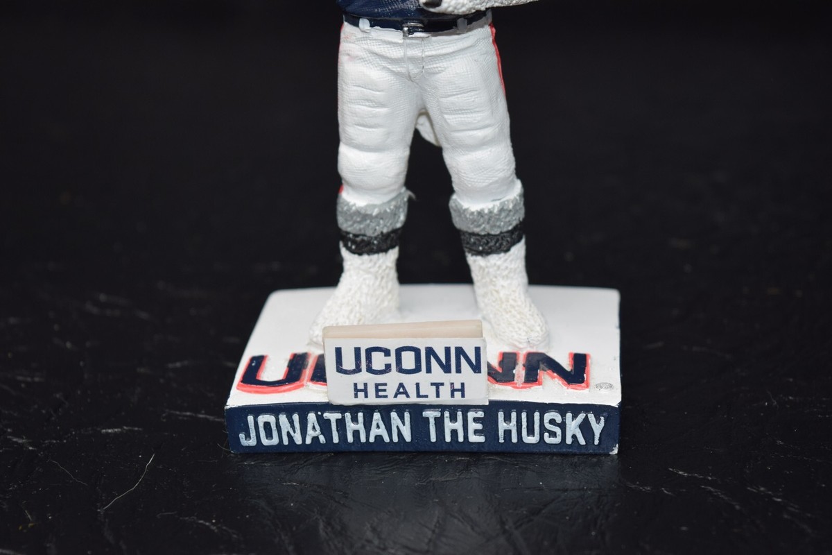 Jonathan The Husky UConn Huskies 2024 NCAA Men's Basketball Champions Bobblehead - 8" Tall, Limited Edition