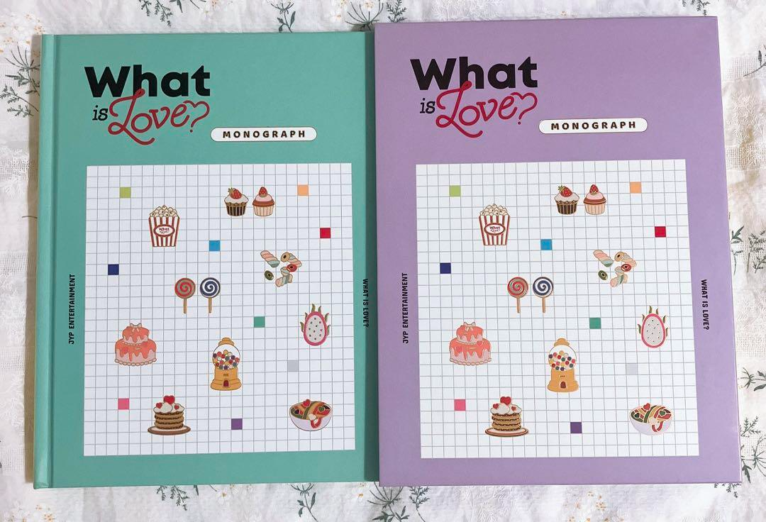 TWICE What is Love ? Monograph Photobook + Photocard Complete Set