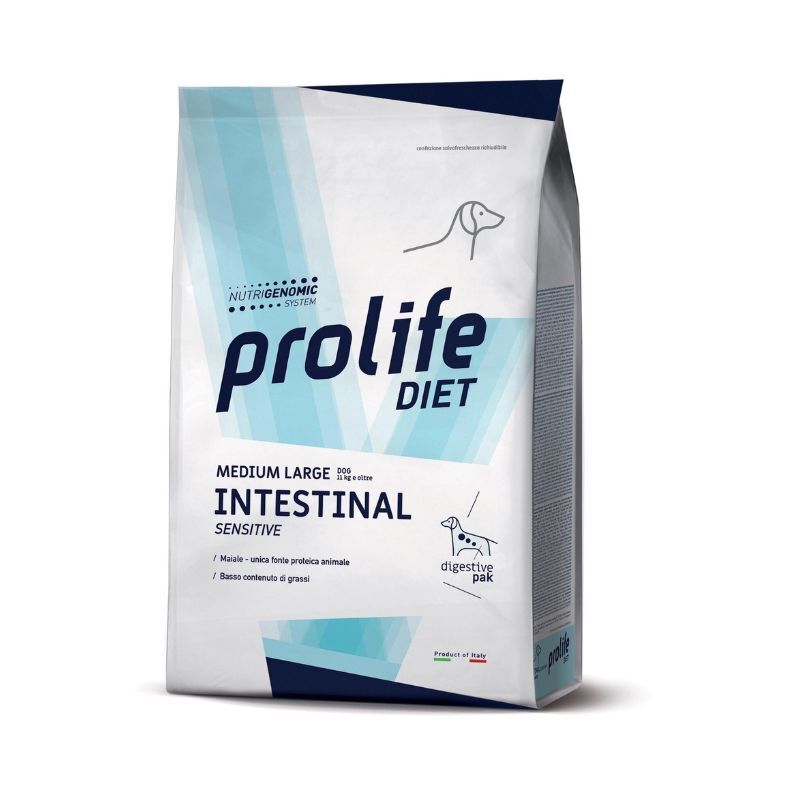 Prolife diet intestinal sensitive dog medium/large 2kg