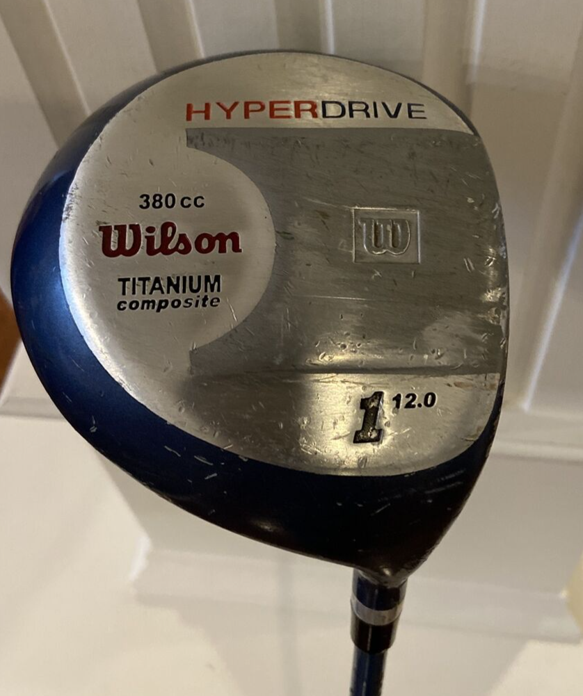 Wilson Hyperdrive 380cc Titanium Composite Driver 12* Loft ⛳RH