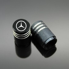 4PCS Car Wheel Tire Valve Stems Caps Tyre Valve Covers for Mercedes-Benz