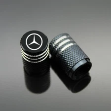 4PCS Car Wheel Tire Valve Stems Caps Tyre Valve Covers for Mercedes-Benz