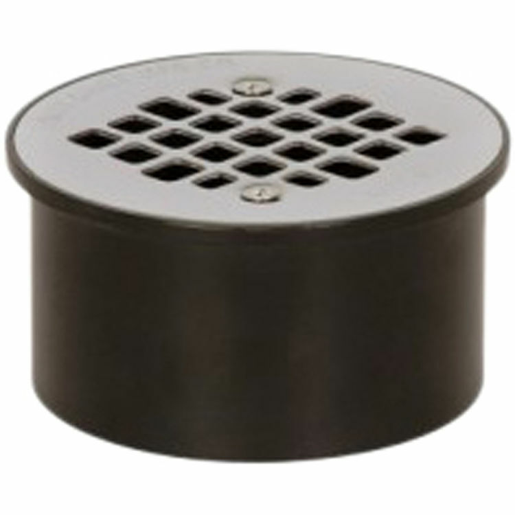 Oatey Drain Seal For 3 Inch Floor Drain – One-Way Valve, Keeps Odors & Bugs Out, Black