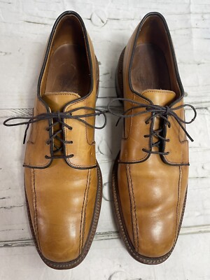 Allen Edmonds Hillcrest Oxford Shoes 20608 Leather Tan Brown Men\'s Sz 10 A - EUC Allen Edmonds Hillcrest Oxford Shoes 20608 Leather Tan Brown  main image 2