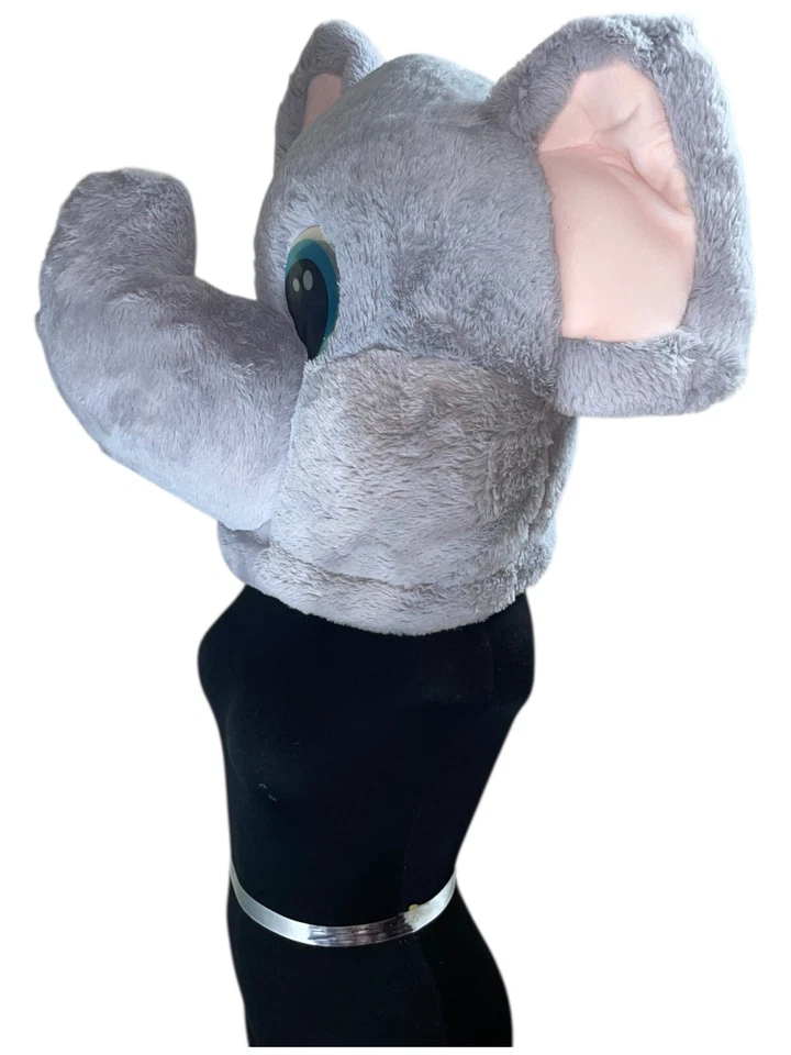 Dan Dee Elephant Big Greeter Head Costume Cosplay Furry Halloween Mask CLEAN - Image 4 of 4