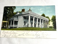 Mt Vernon VA Home of Washington UDB 1906 Postcard Illust. Post Card Co. N.Y.
