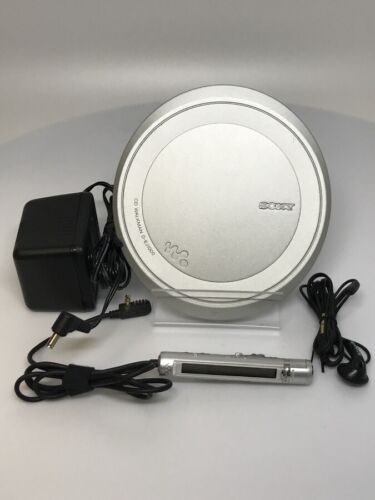Walkman de CD plateado Sony DEJ1000 - Reproductor de CD portátil - Grado A (D-EJ1000/S) - Imagen 1 de 2