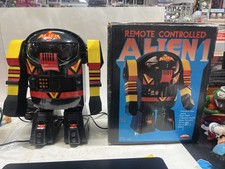 RARE Vintage 1980's Alien 1 Robot Union Electric W/Box And Instructions Working