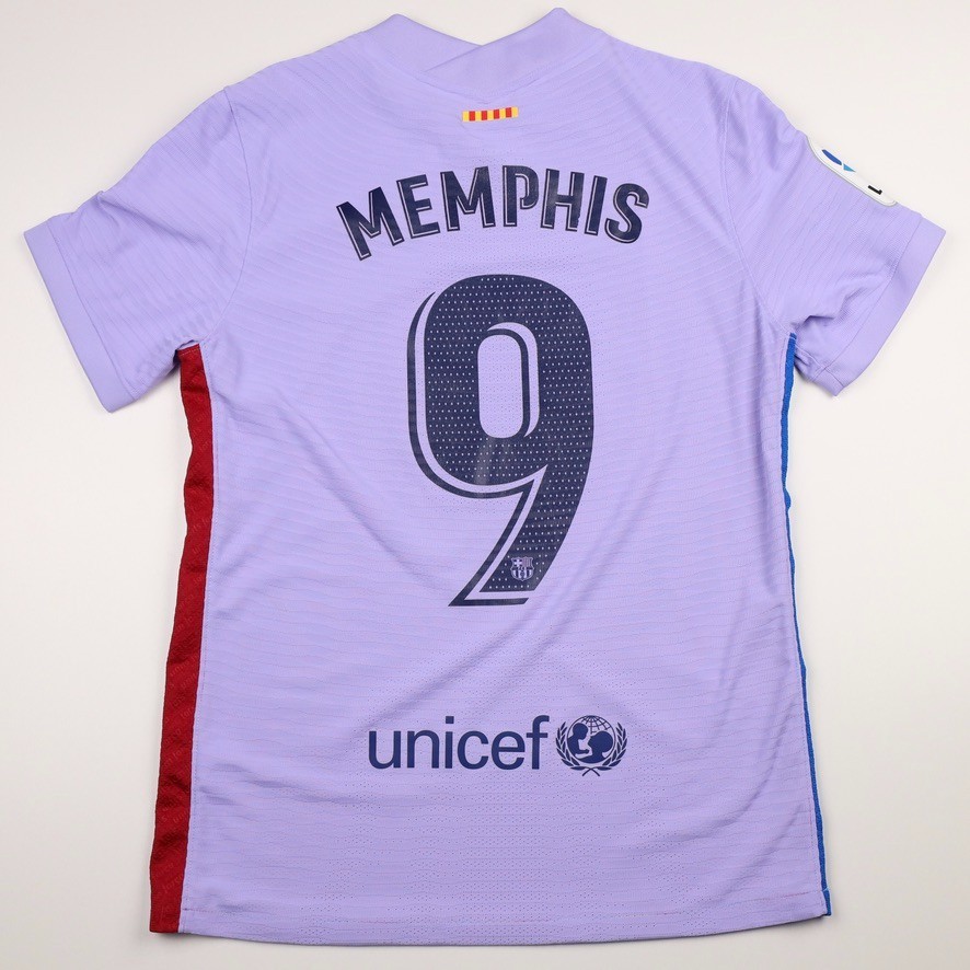 Barcelona 21/22 Away Depay Nike Dri-Fit ADV Jersey Men's Medium