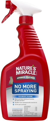 Cat Deterrent Spray 24 Oz Indoor Training Discourage Repetitive Spraying Safe