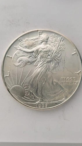 1995 United States Uncirculated American Silver Eagle